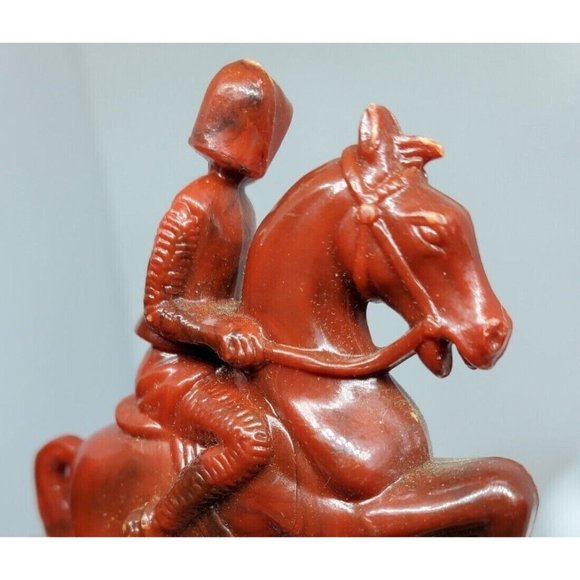 Vintage Roxy Replacement Chess Piece Red Medieval Renaissance Knight - Picture 7 of 12